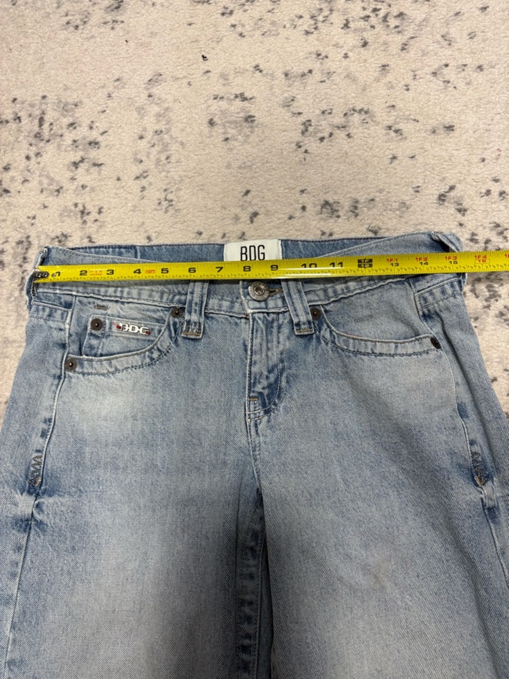 Urban Outfitters BDG Kayla Lowrider Light-Wash Jeans - Picture 6 of 10